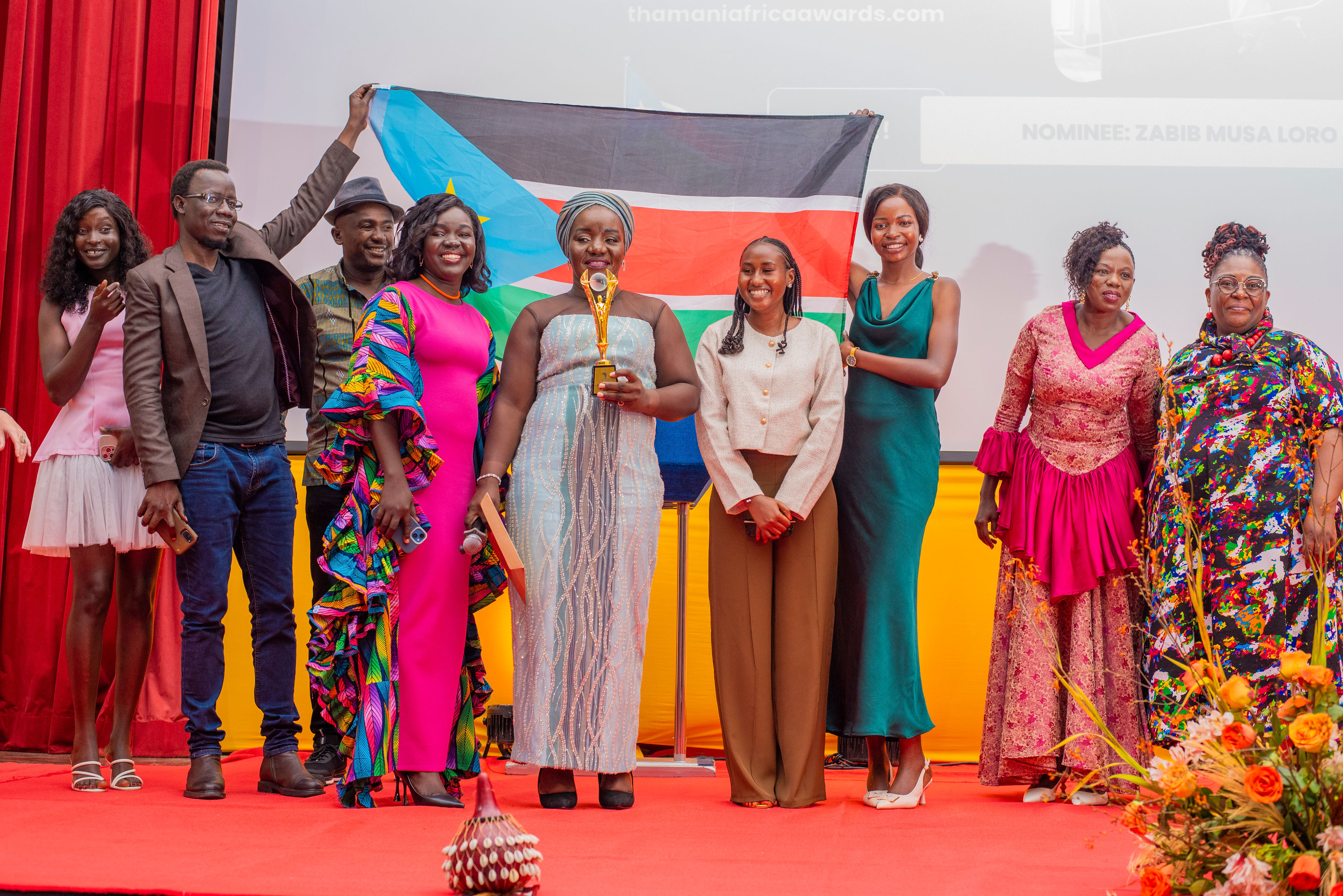WOJE Executive Director Zabib Musa Loro Honored with Humanitarian Leadership Award at 2026 Thamani Africa Awards