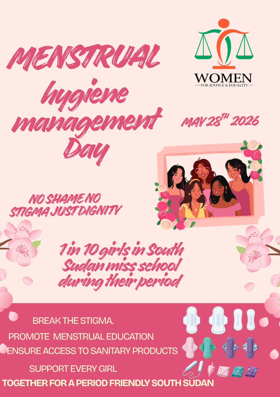Statement in Commemoration of Menstrual Hygiene Day 2026 Theme: No Shame, No Stigma, Just Dignity