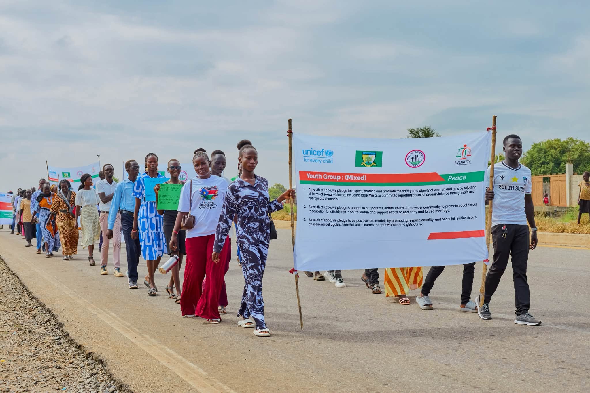 Communities Lead the Way in Ending Violence: Kabu South Publicly Declares Commitment to Safer Communities