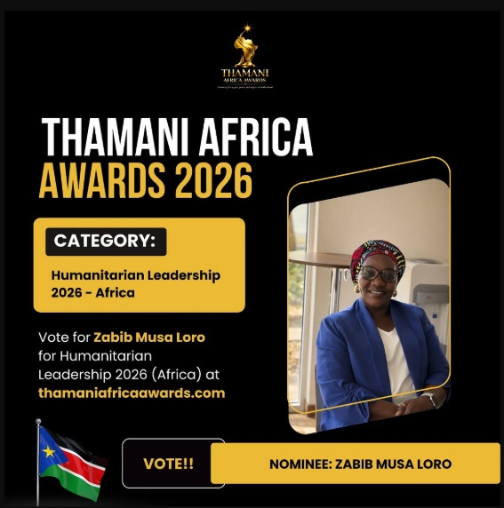 Ms. Zabib Musa Loro Nominated for Humanitarian Leadership of the Year (Africa)