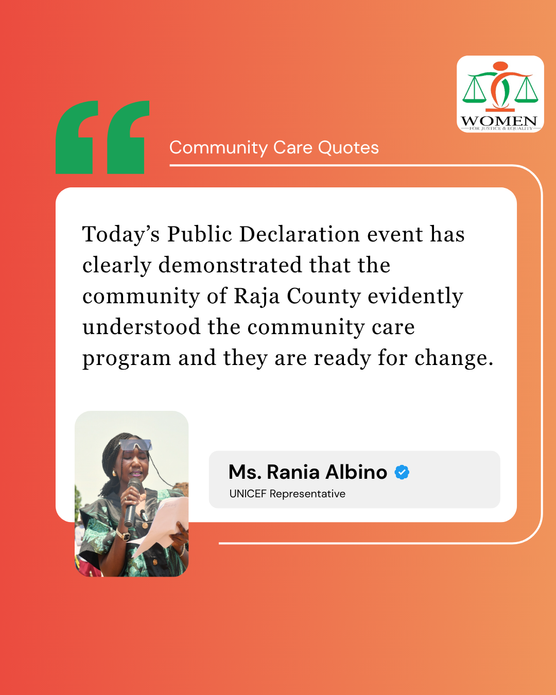 Community Care Quotes